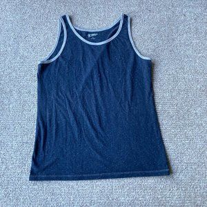 ARIZONA JEAN CO Men's Navy Blue Tank Top Size Small